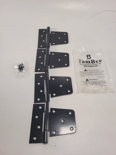Tambee black gate hinges - tambee, shed