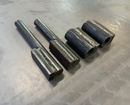Heavy duty gate hinges - heavy, 7/8"